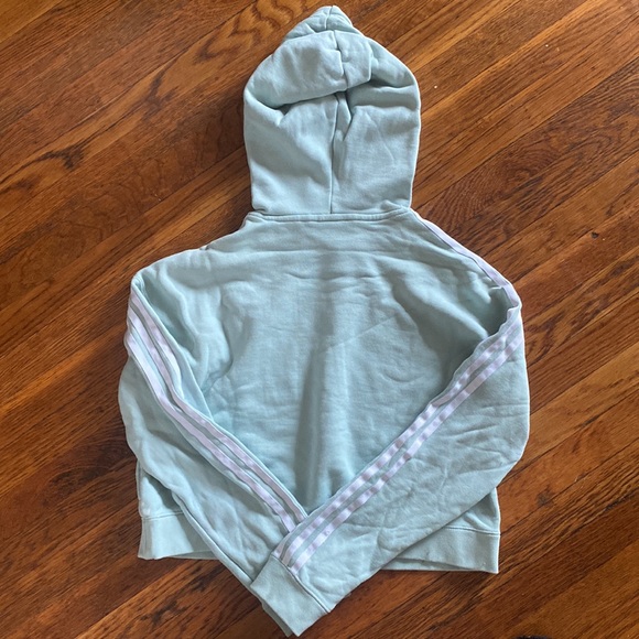 Adidas Long Sleeve Cropped Hoodie - Picture 2 of 2